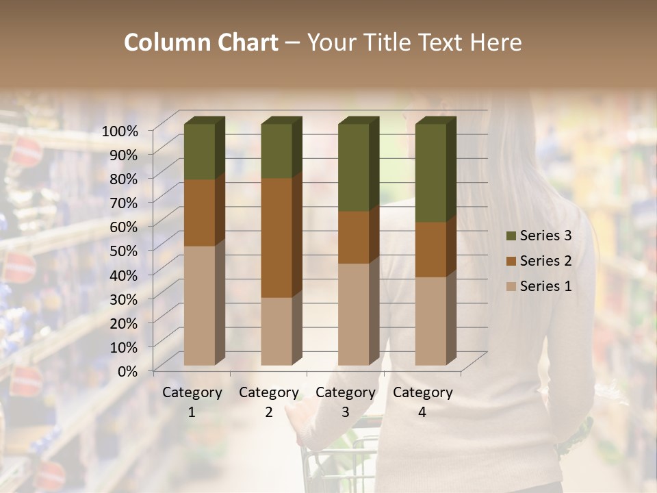 Delicatessen Gastronomy Purchase PowerPoint Template