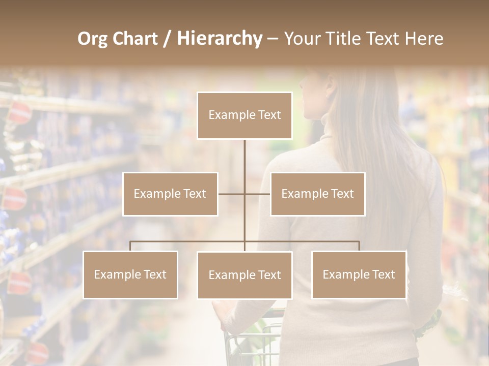 Delicatessen Gastronomy Purchase PowerPoint Template