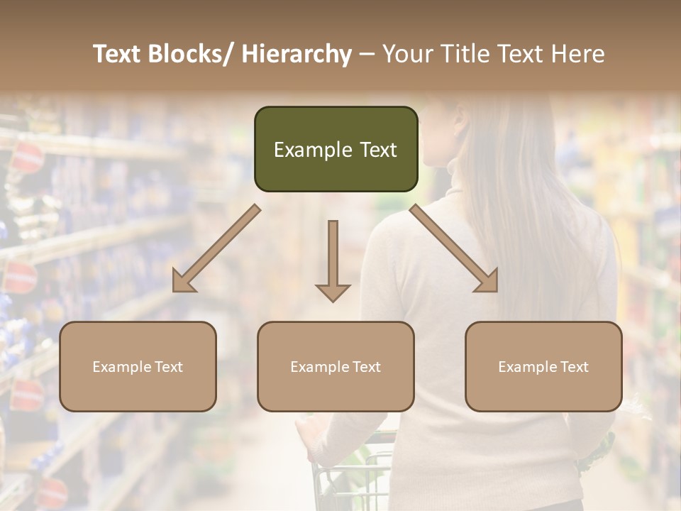 Delicatessen Gastronomy Purchase PowerPoint Template