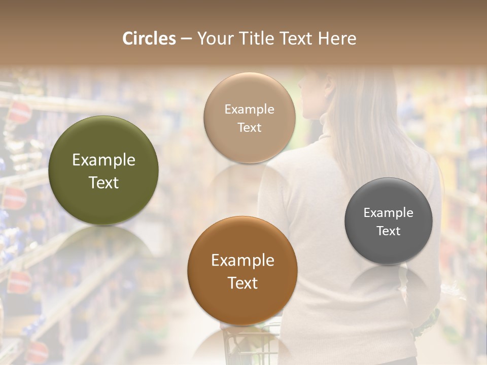 Delicatessen Gastronomy Purchase PowerPoint Template