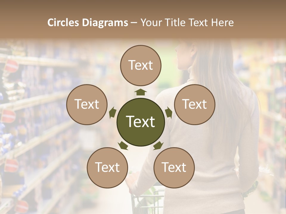 Delicatessen Gastronomy Purchase PowerPoint Template