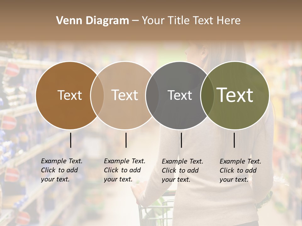 Delicatessen Gastronomy Purchase PowerPoint Template