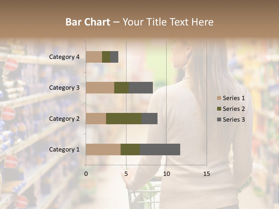 Delicatessen Gastronomy Purchase PowerPoint Template