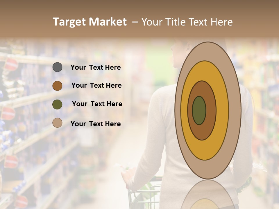 Delicatessen Gastronomy Purchase PowerPoint Template