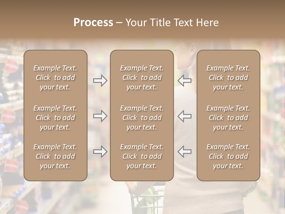 Delicatessen Gastronomy Purchase PowerPoint Template