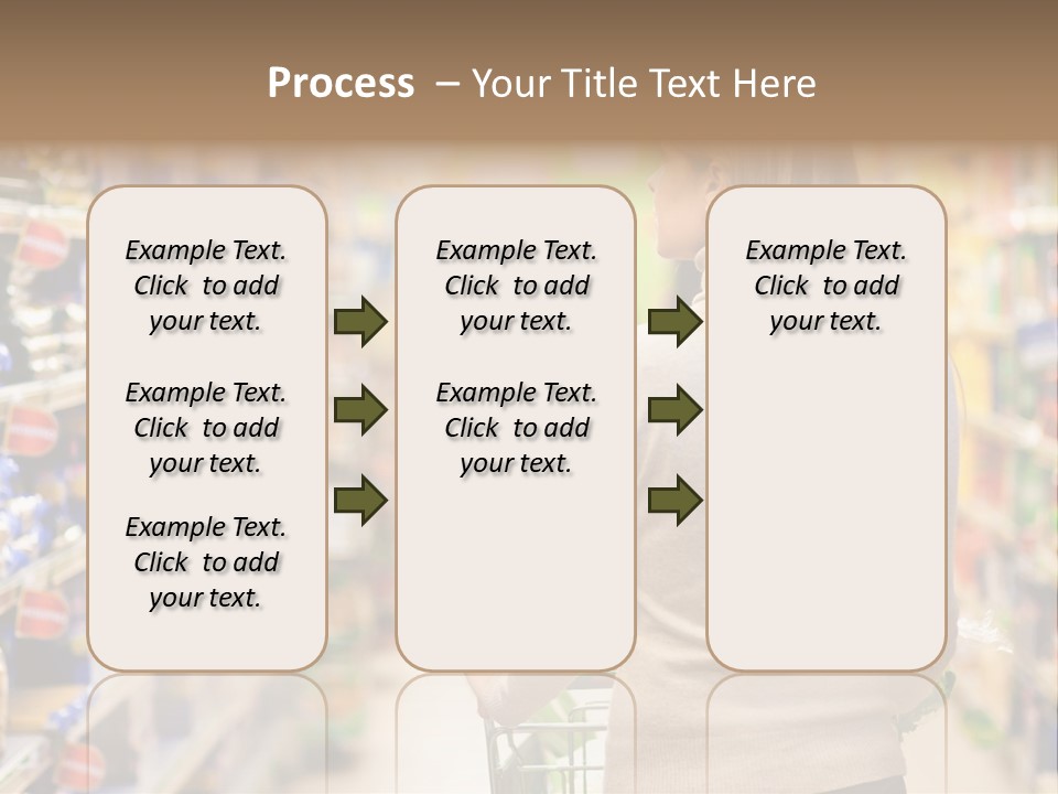 Delicatessen Gastronomy Purchase PowerPoint Template
