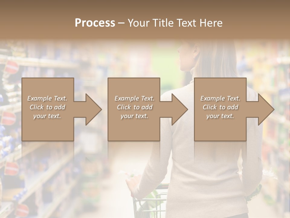 Delicatessen Gastronomy Purchase PowerPoint Template
