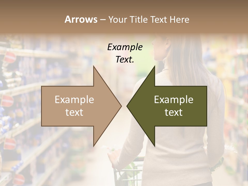 Delicatessen Gastronomy Purchase PowerPoint Template
