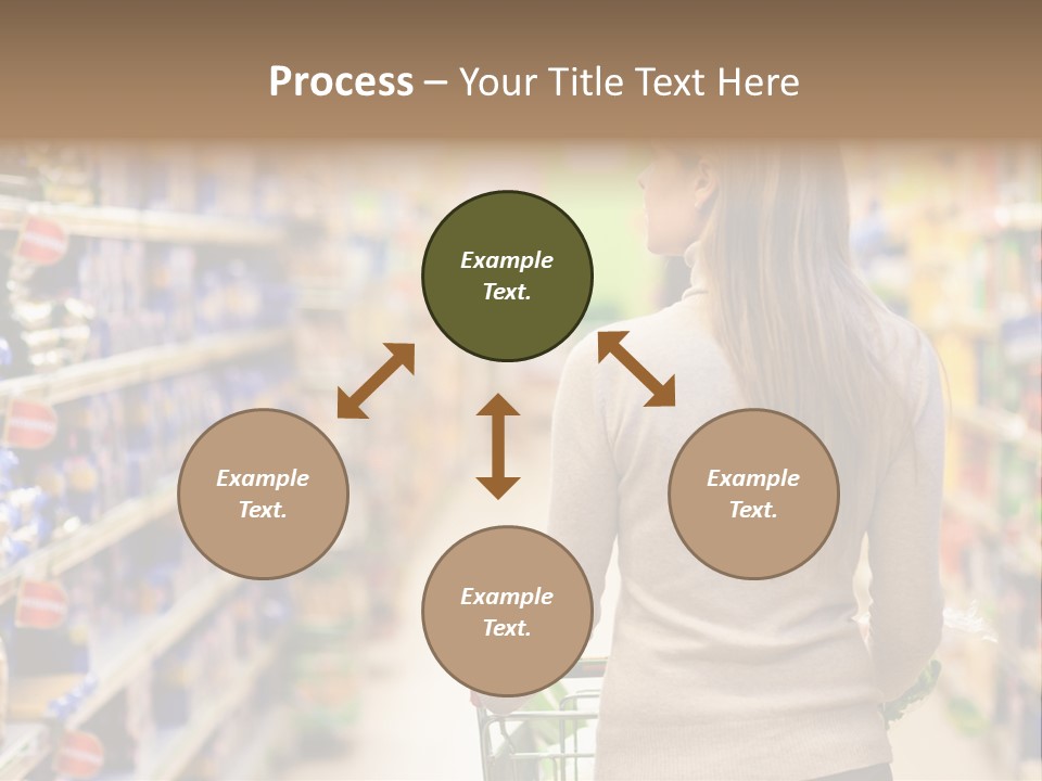 Delicatessen Gastronomy Purchase PowerPoint Template