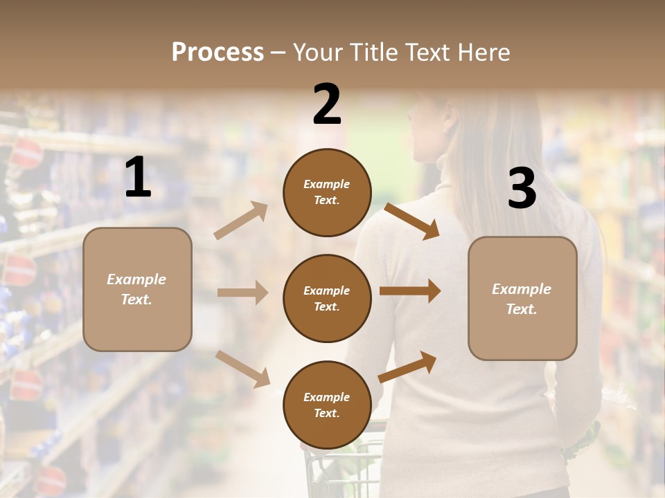 Delicatessen Gastronomy Purchase PowerPoint Template
