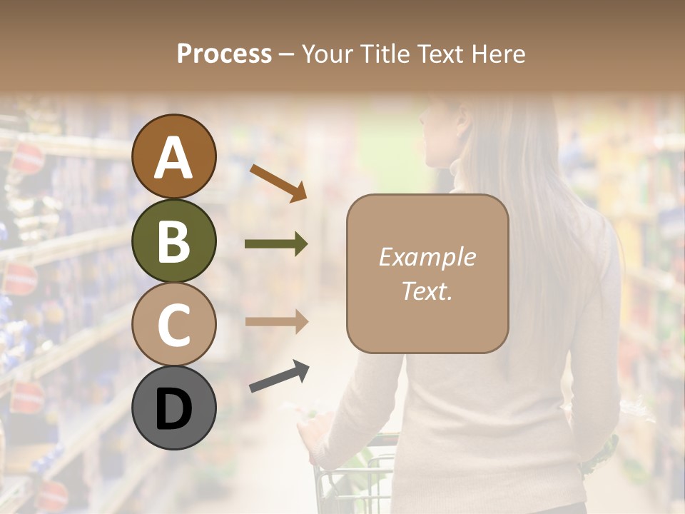 Delicatessen Gastronomy Purchase PowerPoint Template
