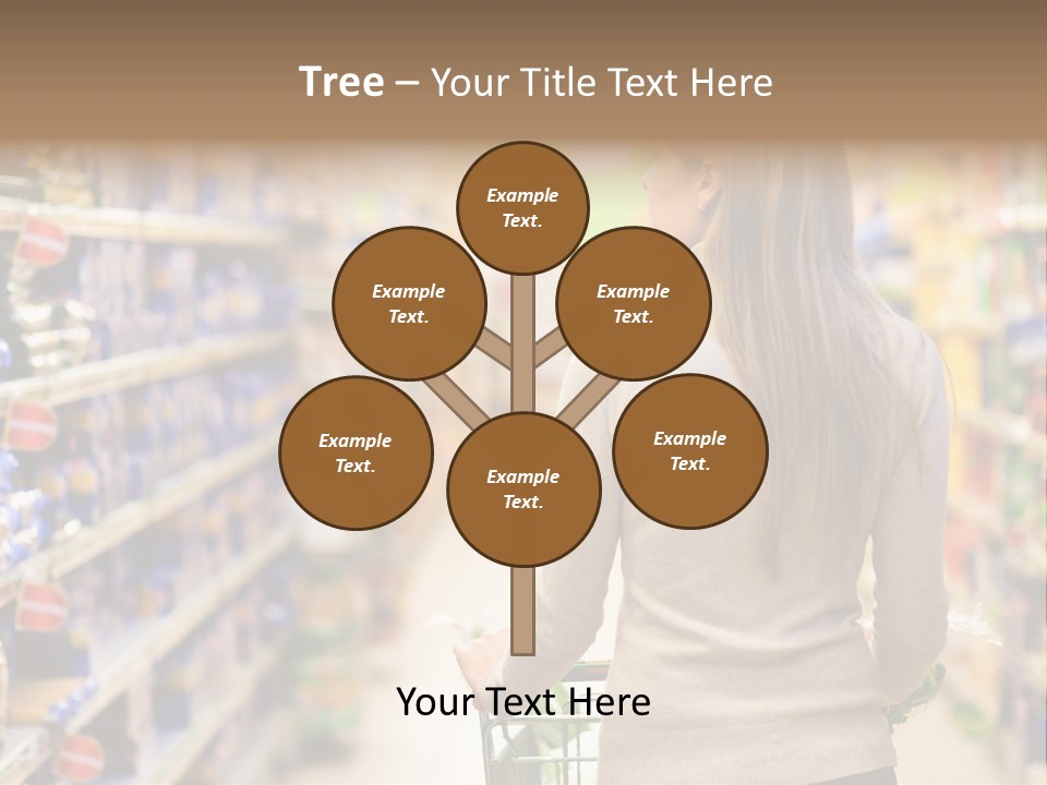 Delicatessen Gastronomy Purchase PowerPoint Template