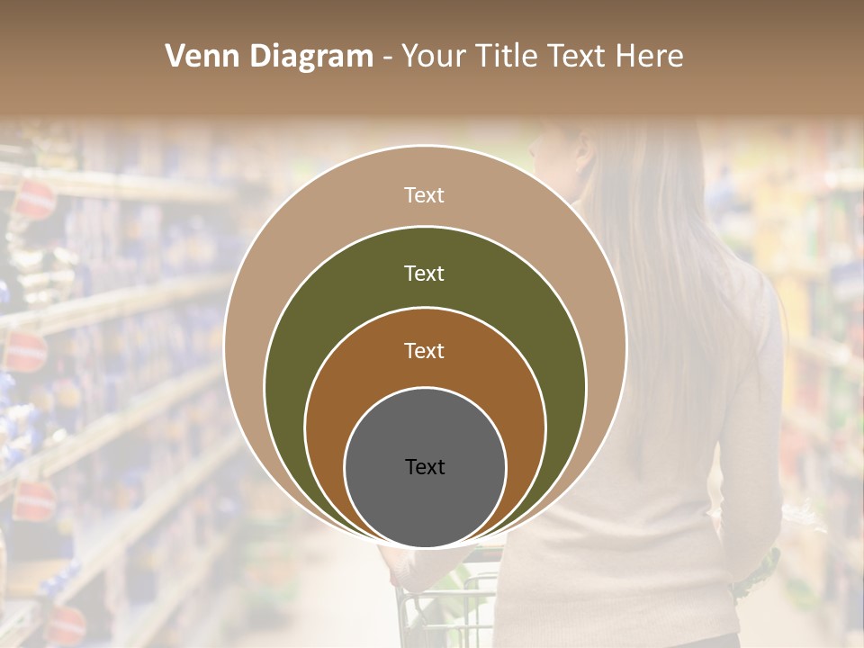 Delicatessen Gastronomy Purchase PowerPoint Template