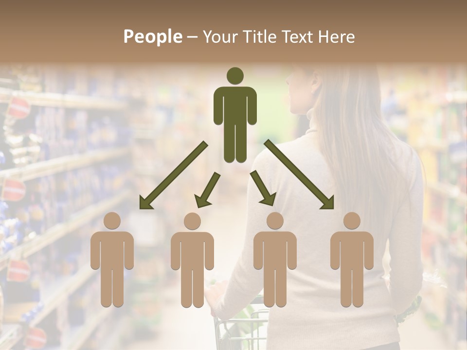 Delicatessen Gastronomy Purchase PowerPoint Template