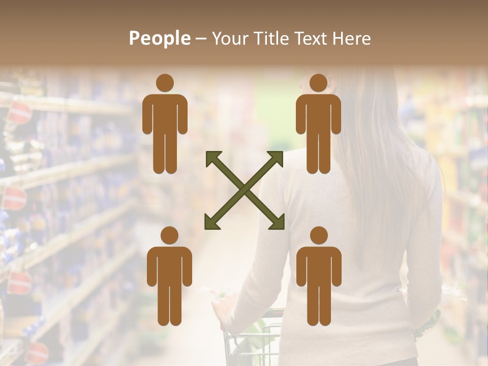 Delicatessen Gastronomy Purchase PowerPoint Template