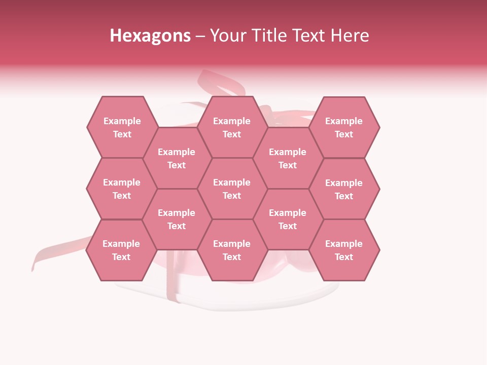 Toy Ribbon Isolated On White PowerPoint Template