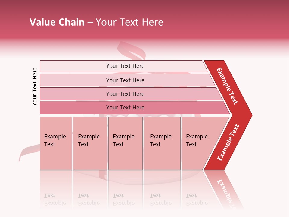 Toy Ribbon Isolated On White PowerPoint Template