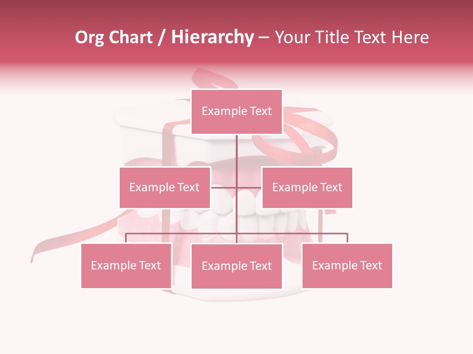 Toy Ribbon Isolated On White PowerPoint Template