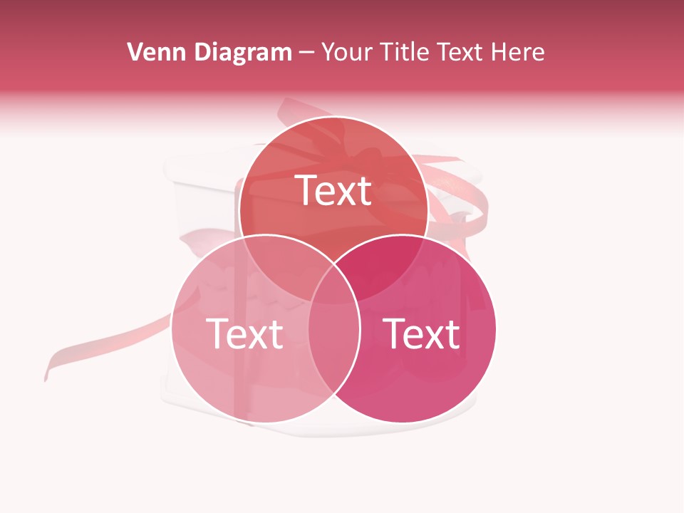 Toy Ribbon Isolated On White PowerPoint Template