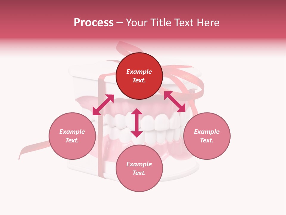 Toy Ribbon Isolated On White PowerPoint Template