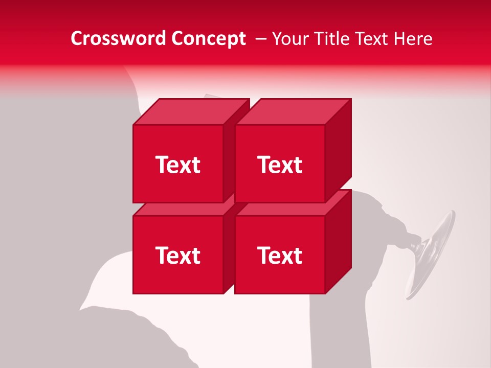 Indoors Silhouette Fresh PowerPoint Template