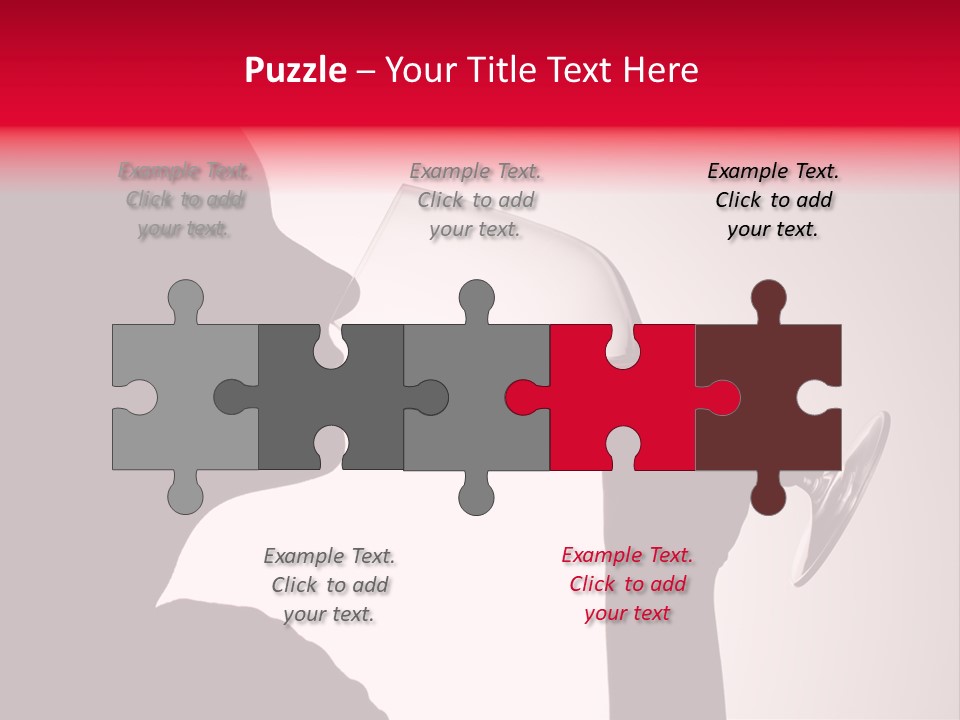 Indoors Silhouette Fresh PowerPoint Template