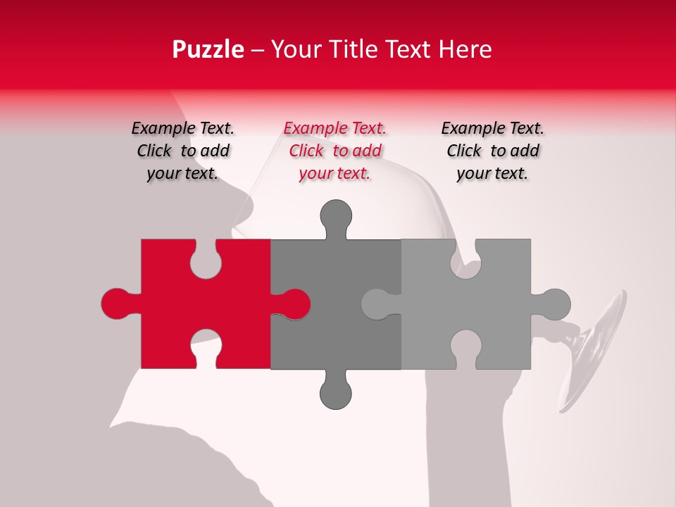 Indoors Silhouette Fresh PowerPoint Template