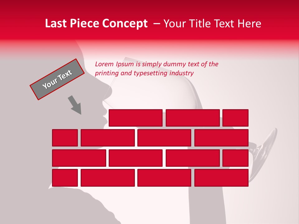 Indoors Silhouette Fresh PowerPoint Template