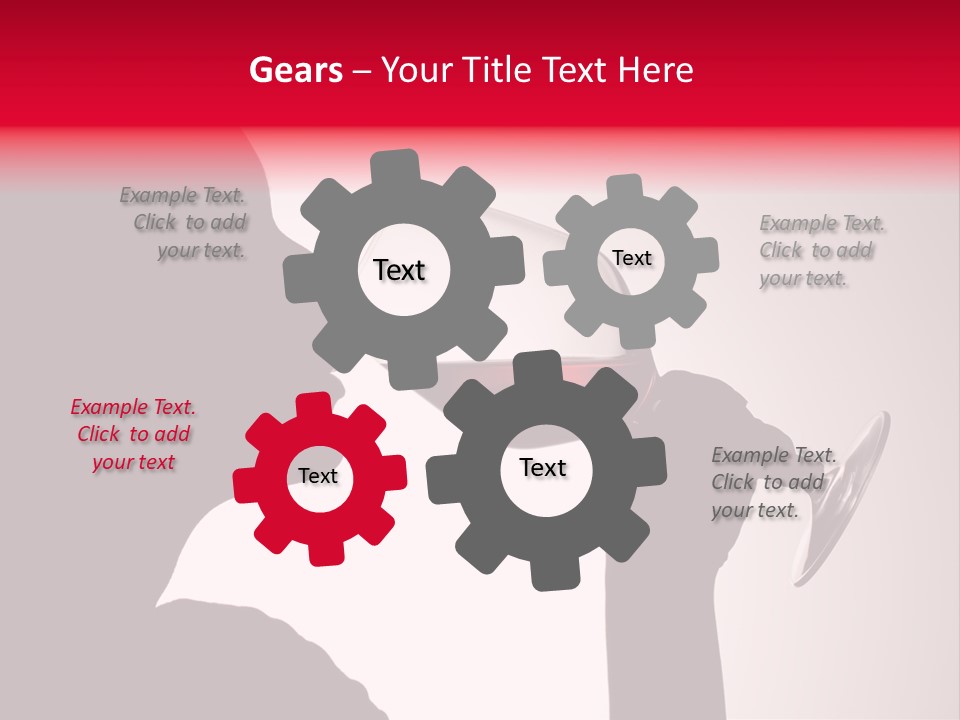 Indoors Silhouette Fresh PowerPoint Template