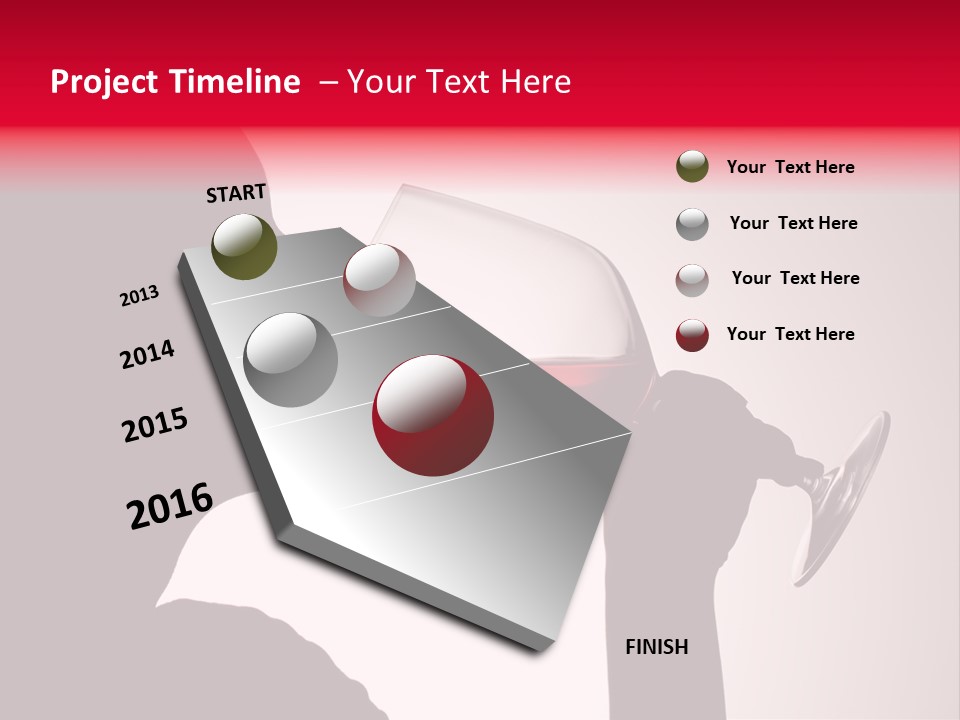 Indoors Silhouette Fresh PowerPoint Template