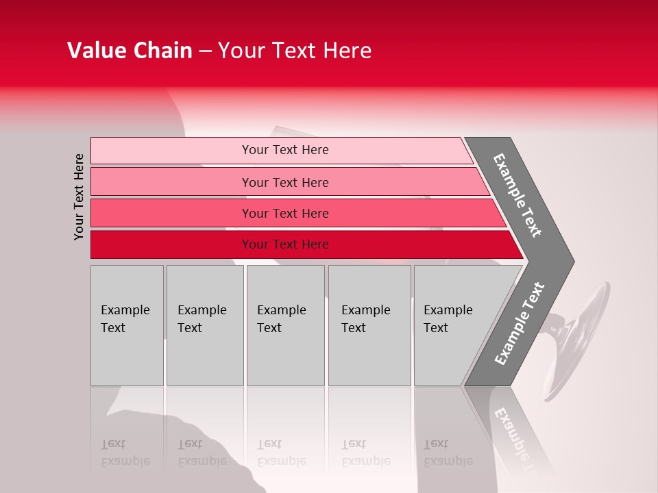 Indoors Silhouette Fresh PowerPoint Template