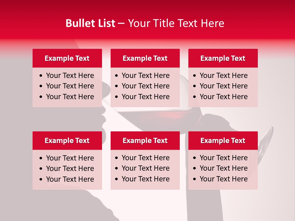 Indoors Silhouette Fresh PowerPoint Template