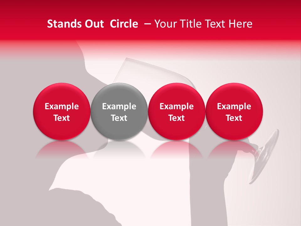 Indoors Silhouette Fresh PowerPoint Template