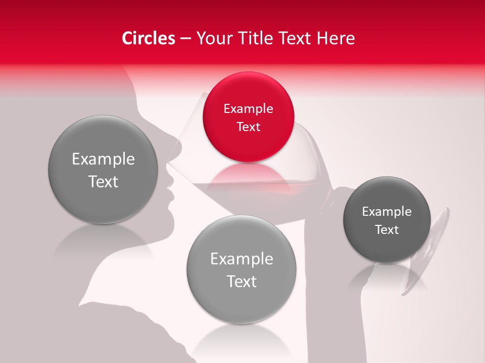 Indoors Silhouette Fresh PowerPoint Template