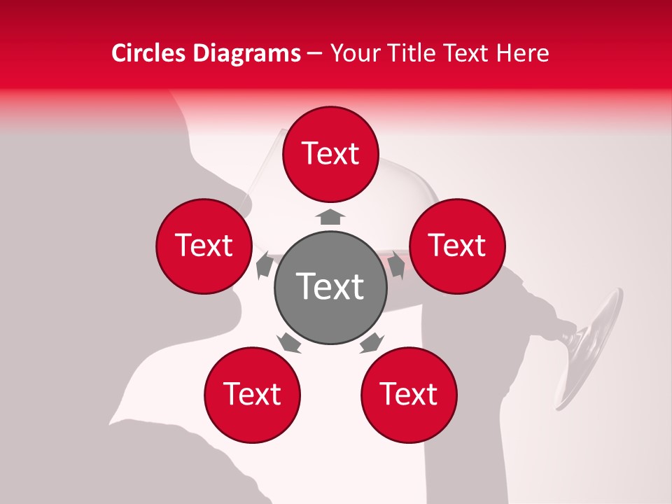 Indoors Silhouette Fresh PowerPoint Template