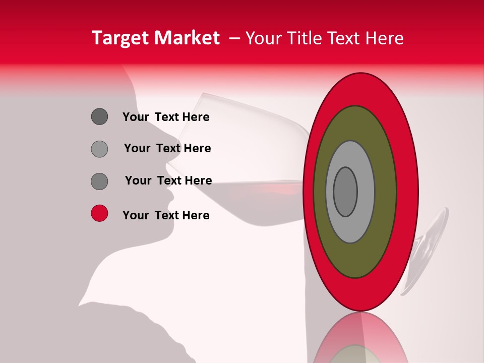 Indoors Silhouette Fresh PowerPoint Template