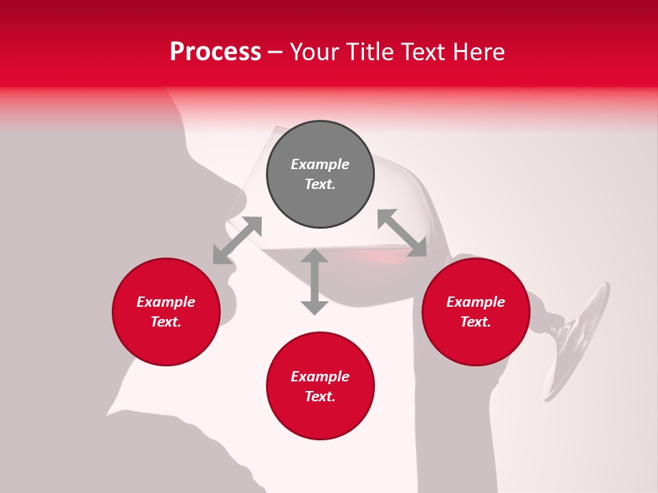 Indoors Silhouette Fresh PowerPoint Template