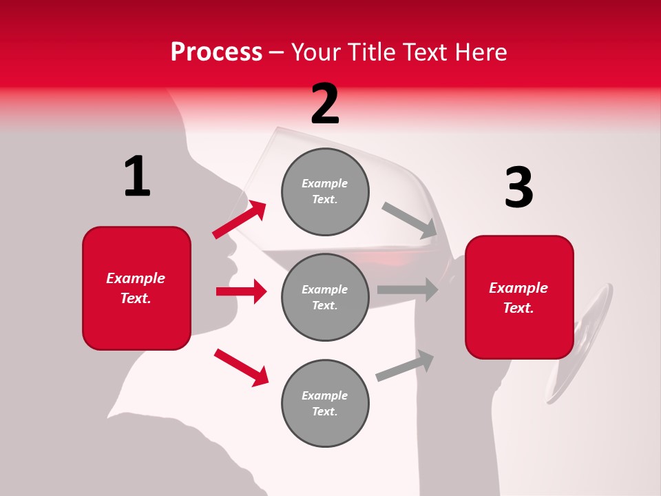 Indoors Silhouette Fresh PowerPoint Template