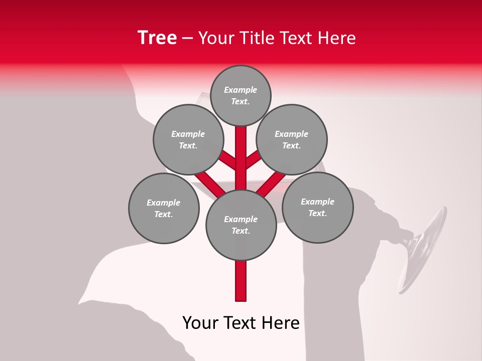 Indoors Silhouette Fresh PowerPoint Template