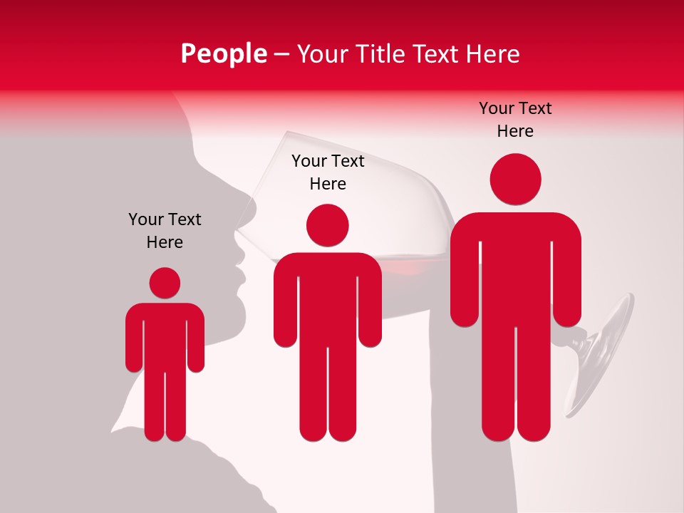 Indoors Silhouette Fresh PowerPoint Template