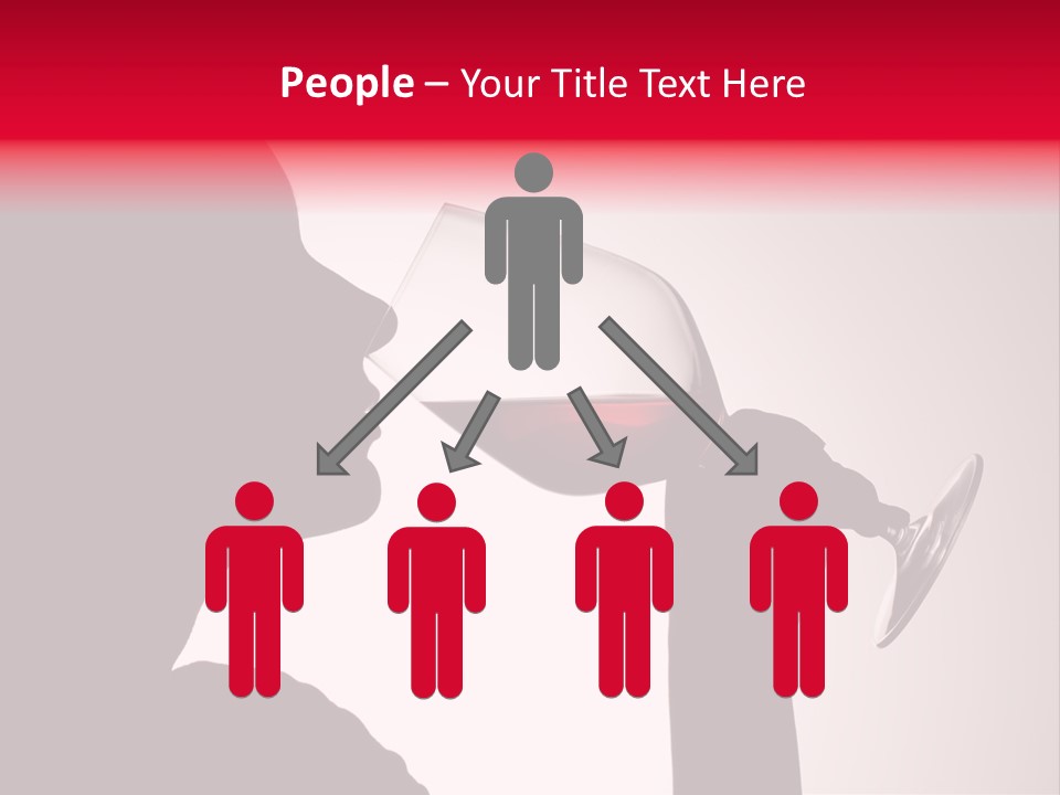 Indoors Silhouette Fresh PowerPoint Template