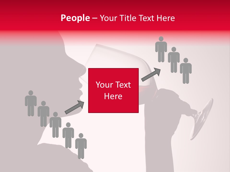 Indoors Silhouette Fresh PowerPoint Template