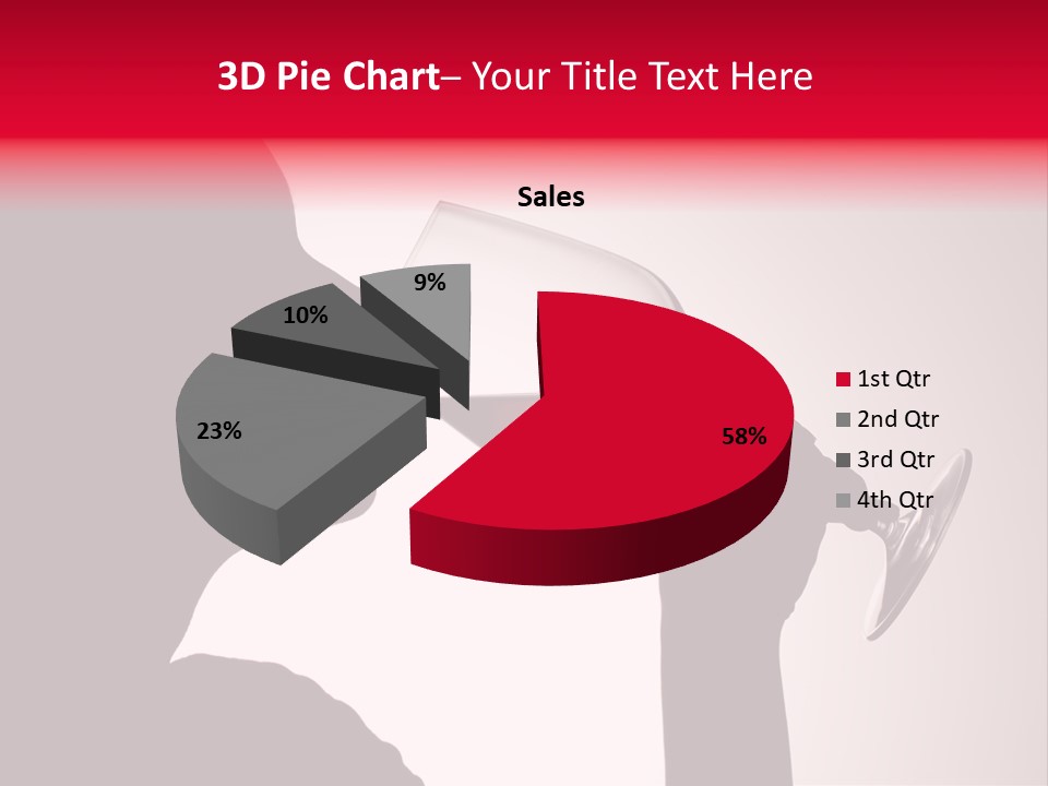 Indoors Silhouette Fresh PowerPoint Template