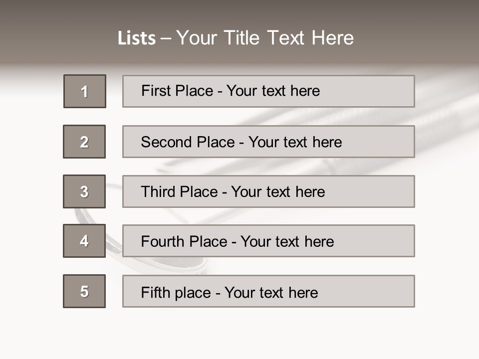 Decay Mouth Tool PowerPoint Template
