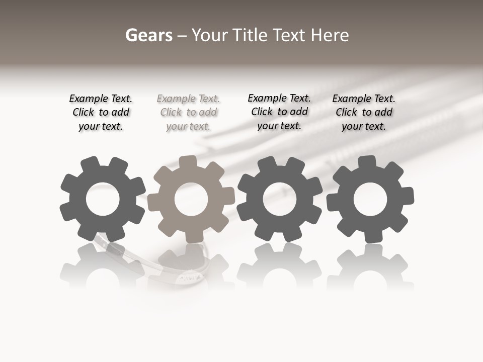 Decay Mouth Tool PowerPoint Template