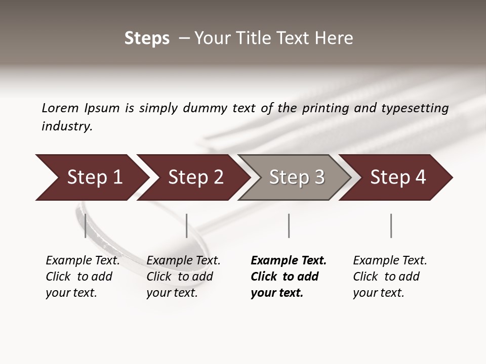 Decay Mouth Tool PowerPoint Template