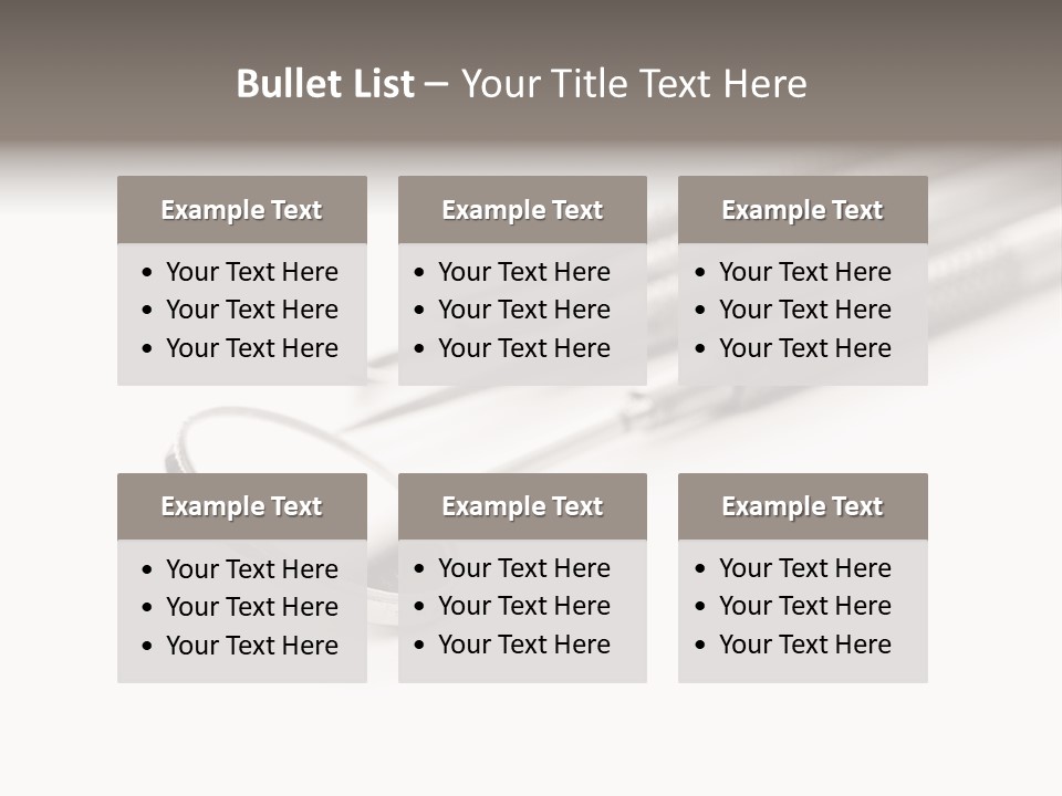 Decay Mouth Tool PowerPoint Template