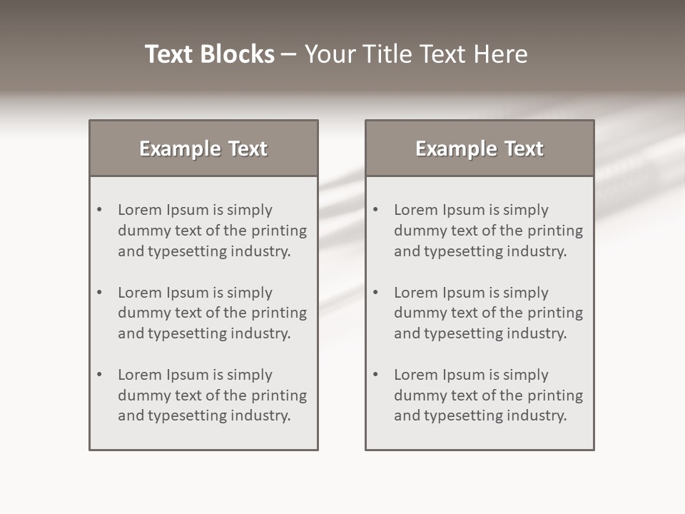Decay Mouth Tool PowerPoint Template