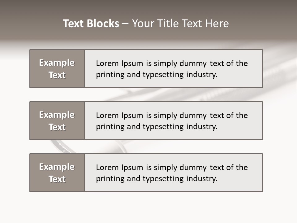Decay Mouth Tool PowerPoint Template