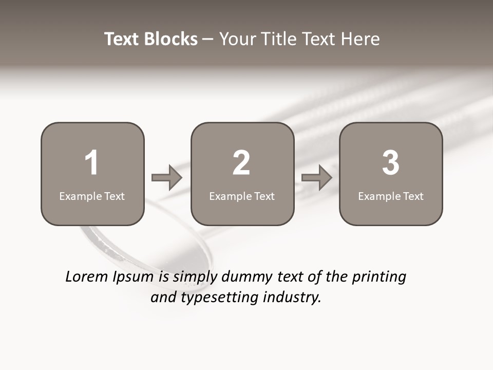 Decay Mouth Tool PowerPoint Template